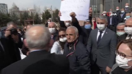 CHP lideri Kılıçdaroğlu emeklilerle buluştu