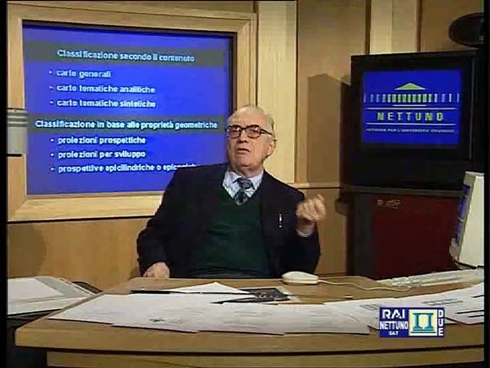 Cartografia numerica I - Lez 15 - Classificazione delle rappresentazioni cartografiche