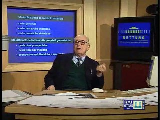 Cartografia numerica I - Lez 15 - Classificazione delle rappresentazioni cartografiche