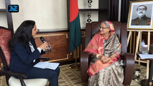 In conversation with Prime Minister of Bangladesh, Sheikh Hasina