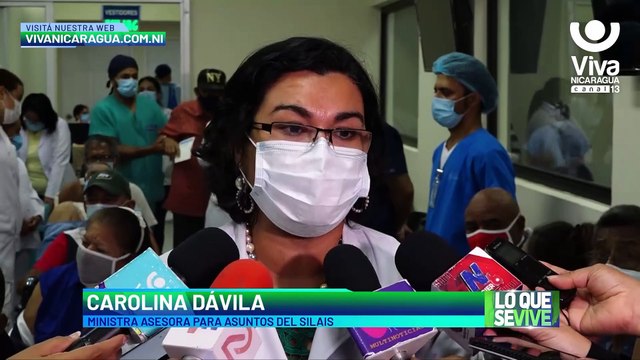 Pacientes del Hospital Monte España son inmunizados contra el Coronavirus