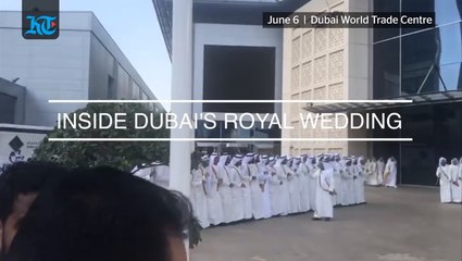 Inside Dubai's royal wedding