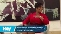 Sin pelos en la lengua, Josefa Castillo dice aumentó nómina en SS y desvinculó a cientos de empleados