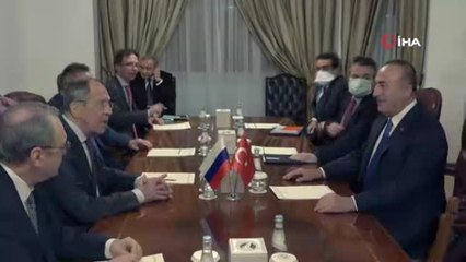 - Dışişleri Bakanı Çavuşoğlu, Rusya Dışişleri Bakanı Lavrov ile görüştü
