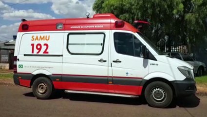 Após sofrer desmaio, idoso de 79 anos é socorrido em residência no Bairro Santa Cruz