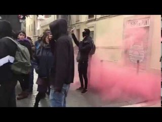 Concentració per evitar l'enderroc de Ca la Trava