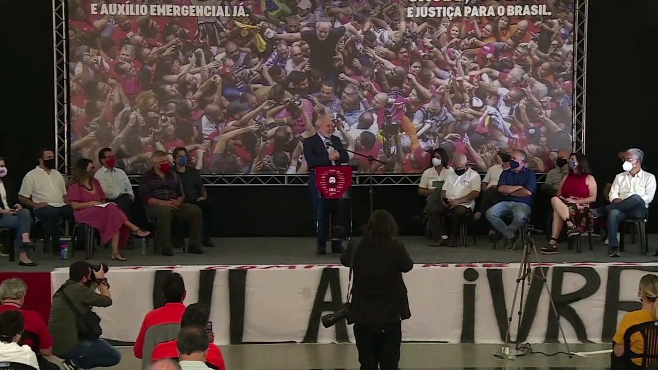 Lula critica "decisiones imbéciles" de Bolsonaro en lucha contra la pandemia