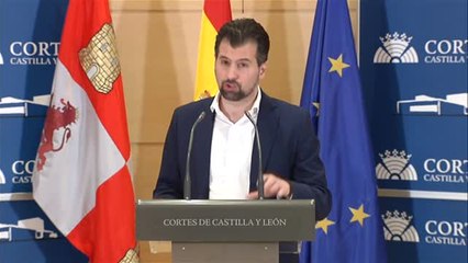 Tudanca: "Hoy abrimos una nueva esperanza con esta moción de censura"