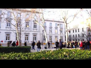 Iu-tuber a l'inici de la segona sessió del judici