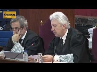 JUDICI PROCÉS | Joaquim Forn: "Vaig ser detingut per portar una bandera catalana a l'Estadi Olímpic"