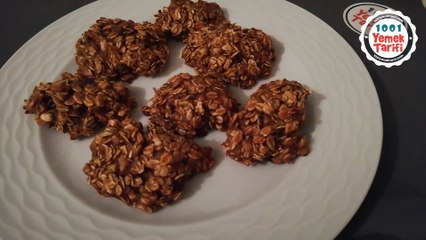 ✅GARANTİLİ: YULAFLI MUZLU DİYET KURABİYE