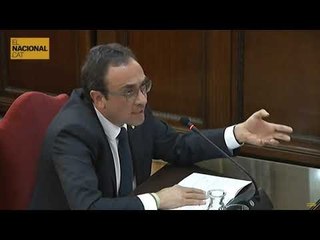 JUDICI PROCÉS | Rull: "Amb tots els controls és impossible poder desviar un sol euro"