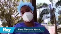 Héroes sin capa: Clara, la portavoz de los enfermos covid-19 del Moscoso Puello