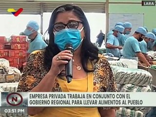 Evalúan proceso de empaquetado de alimentos CLAP en el estado Lara