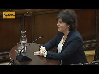 JUDICI PROCÉS | Sáenz de Santamaría: "Un gobierno democrático respeta la libertad de expresión"