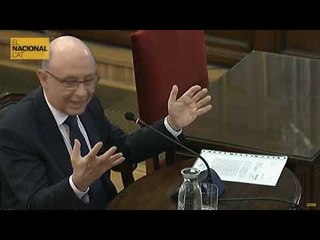 JUDICI PROCÉS | Montoro: "Las urnas no estuvieron sufragadas con presupuesto público"