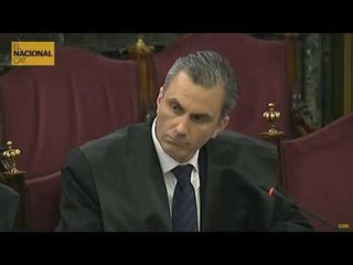 JUDICI PROCÉS | Antonio Baños es nega a contestar les preguntes de VOX