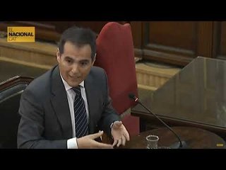 JUDICI PROCÉS | Nieto: "Hubo incidientes cada vez que había una actuación de la Policía"
