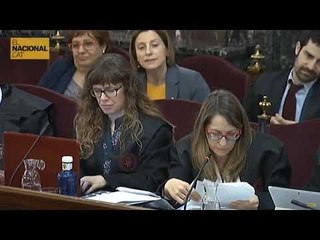 JUDICI PROCÉS | Del Toro: "Me pareció reconocer la voz de la señora Forcadell"
