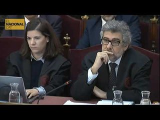 JUDICI PROCÉS |  Pina: "El registro se justificaba on los delitos de rebelión y sedición?"