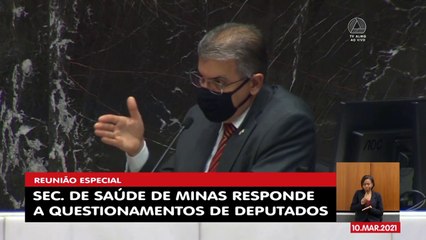 "Quis tomar a vacina para dar exemplo", diz secretário de Estado da Saúde, Carlos Eduardo Amaral