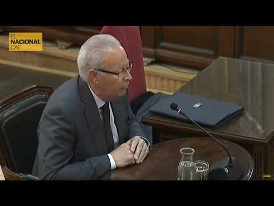 JUDICI PROCÉS | Trapote respon si mai ha estat processat: "Nunca"