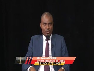 Espace de Droit  Me. Fernand PIERRE / Mars 2021