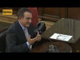 JUDICI PROCÉS | El fiscal Javier Zaragoza pregunta per l'