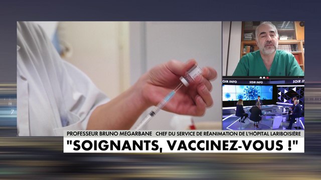 Pr Bruno Mégarbane : «Quand on choisit d’être soignant, il faut premièrement ne pas tomber malade (…) et deuxièmement, surtout, ne pas pouvoir transmettre un virus qui peut être extrêmement grave pour les personnes fragiles»