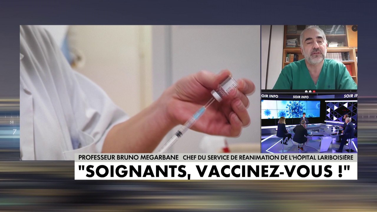 Pr Bruno Mégarbane : «Quand on choisit d’être soignant, il faut premièrement ne pas tomber malade (…) et deuxièmement, surtout, ne pas pouvoir transmettre un virus qui peut être extrêmement grave pour les personnes fragiles»