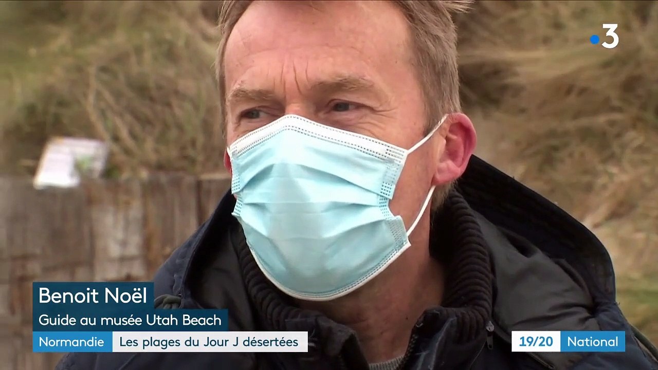 Normandie : les plages du débarquement quasiment désertées