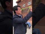 Manuel Valls repassa els seus records al barri d'Horta