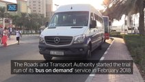 Bus-on-demand service will be launched in Dubai next year