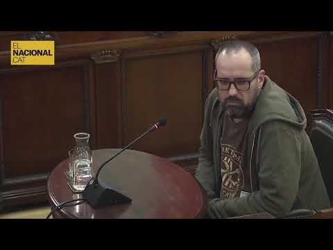 JUDICI PROCÉS | Les preguntes de Pina al dissenyador gràfic Enric Vidal