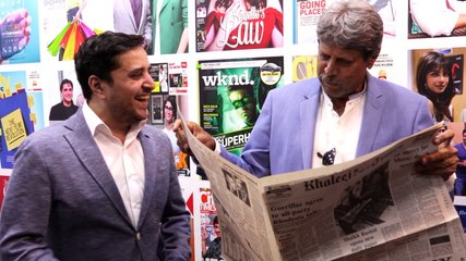 When cricket legend Kapil Dev bowled over the Khaleej Times team as the guest sports editor for a day