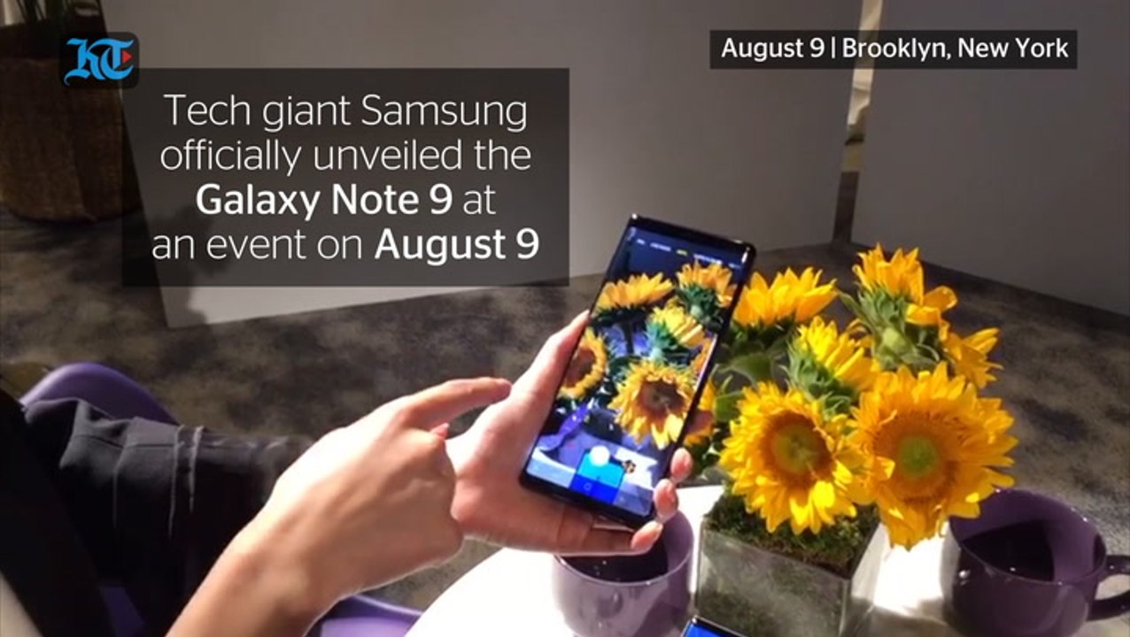 Samsung Galaxy Note 9, Galaxy Watch, Galaxy Home speaker unveiled