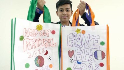 Soccer fan in Dubai uses Fifa World Cup buzz to combat plastic waste