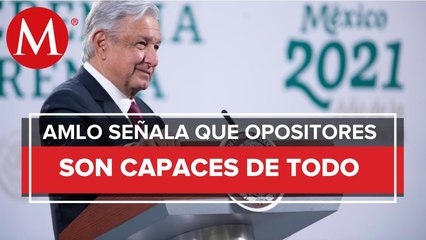 Con drones podían tirar bomba_ AMLO defiende estrategia en marcha de mujeres