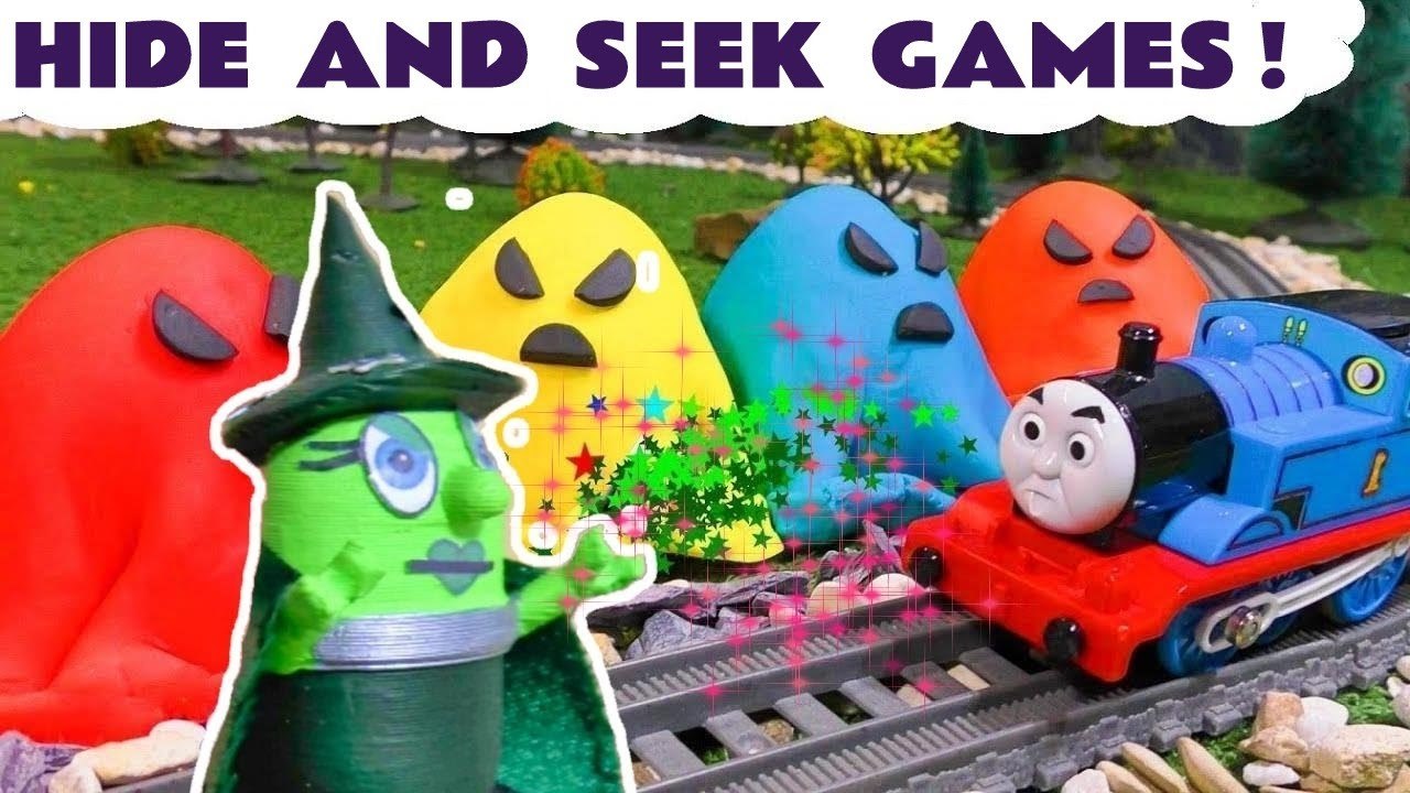 Hide and Seek Full Episodes with Thomas and Friends Disney Cars McQueen and Peppa Pig in these Family Friendly Full Episode English Videos for Kids