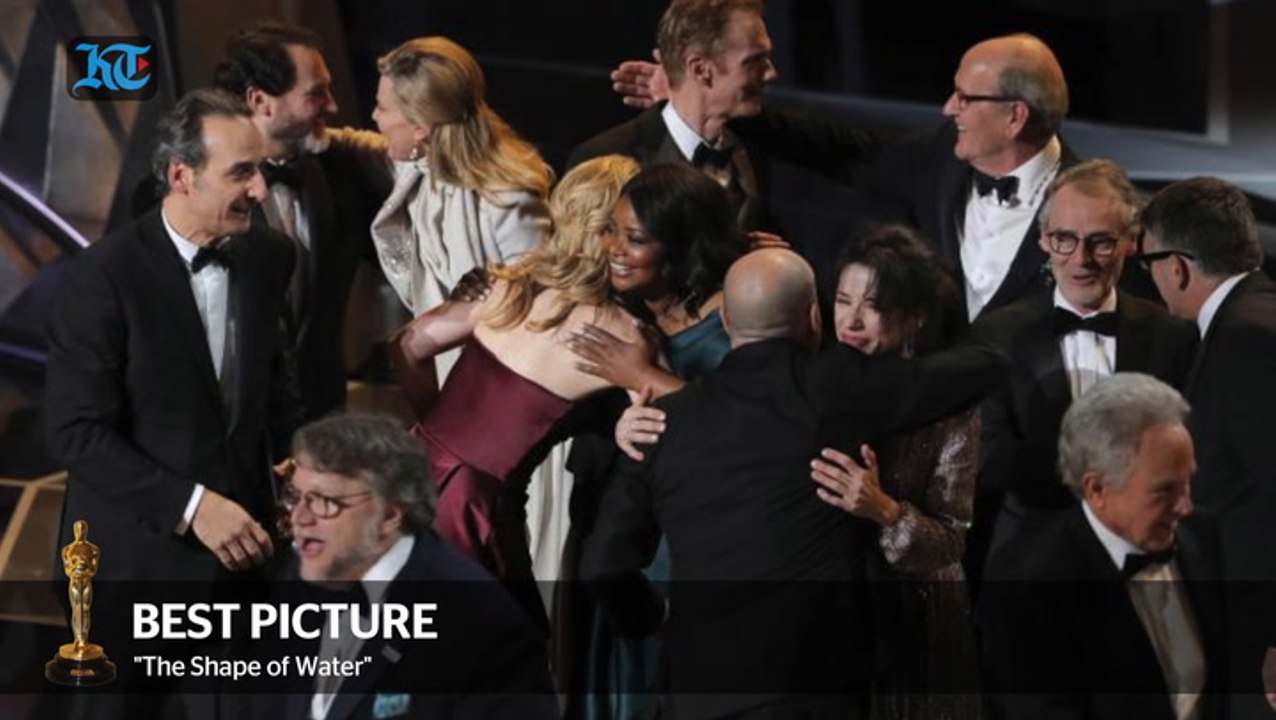 Oscars 2018 winners: Shape of Water is best picture; Oldman, McDormand are best actors
