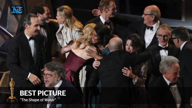 Oscars 2018 winners: Shape of Water is best picture; Oldman, McDormand are best actors