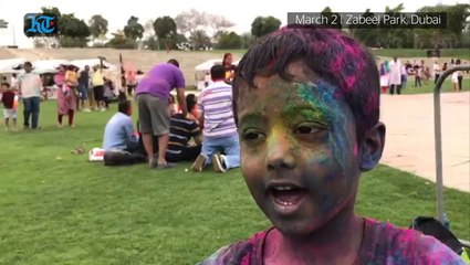 Residents across UAE soak in vibrant colours of Holi