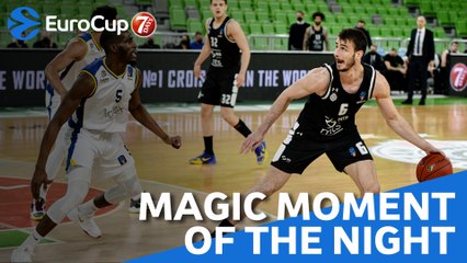 7DAYS Magic Moment of the Night: Nemanja Dangubic, Partizan NIS Belgrade