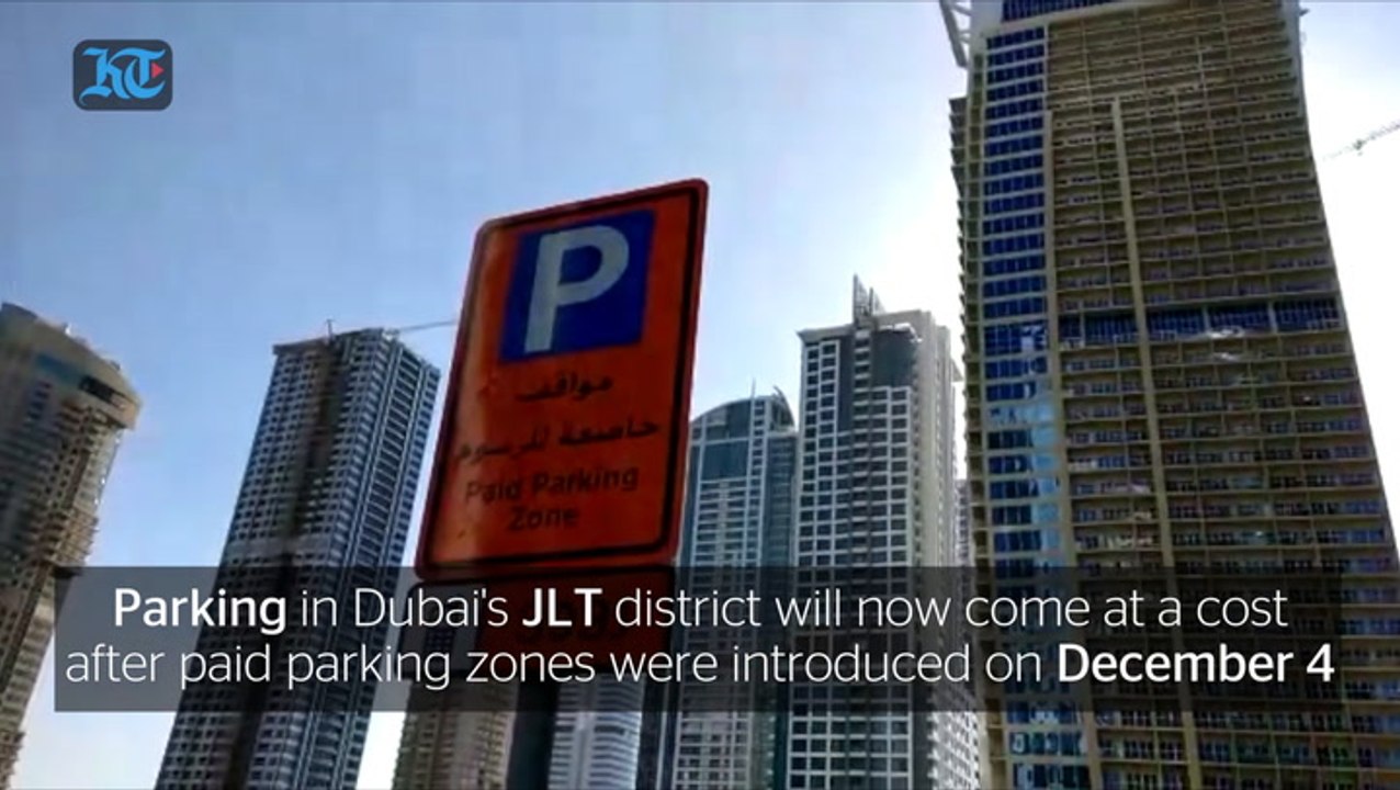 Motorists to now pay for parking at Dubai's JLT