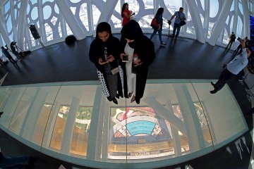 An inside tour of Dubai Frame, the emirate's latest attraction