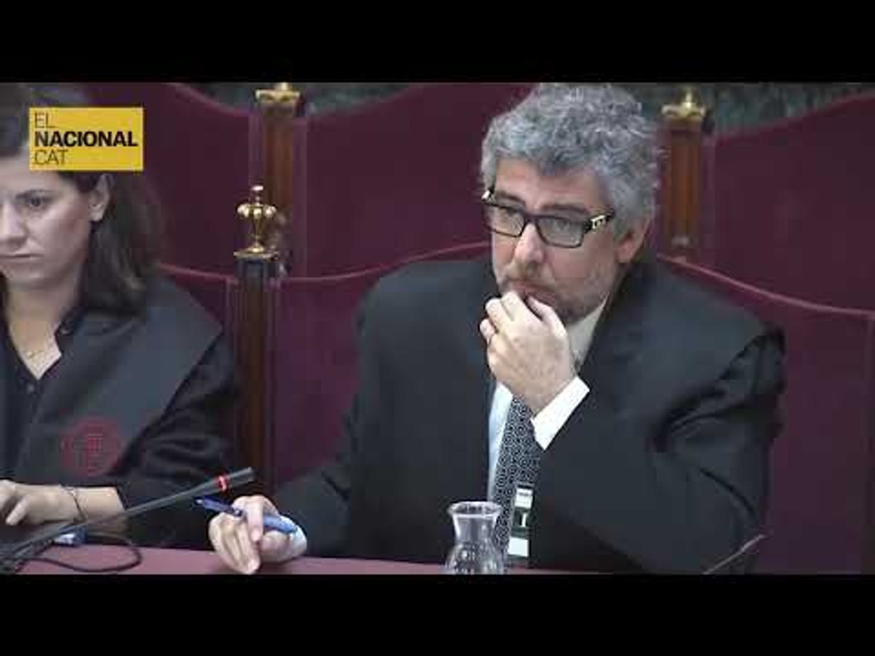 JUDICI PROCÉS | Pina a un guàrdia civil: "Usted relató esto a sus compañeros?"