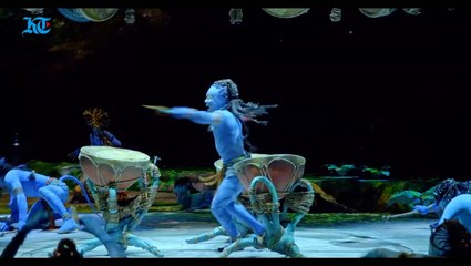 #CirqueDuSoleil's #Toruk - the first flight took to the stage in Dubai for the first time this evening and KT got exclusive access to what happens backstage. Have a look for yourselves ......