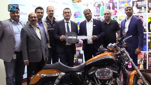 Khaleej Times subscriber wins Harley-Davidson Sportster 1200 Custom in raffle draw