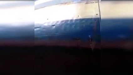 Alabora olan yolcu gemisinden kurtuldular