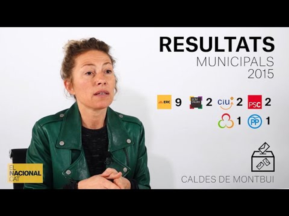 ✉ MUNICIPALS 2019 | INFORME CALDES DE MONTBUÍ | RESULTATS